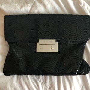 Michael Kors black clutch